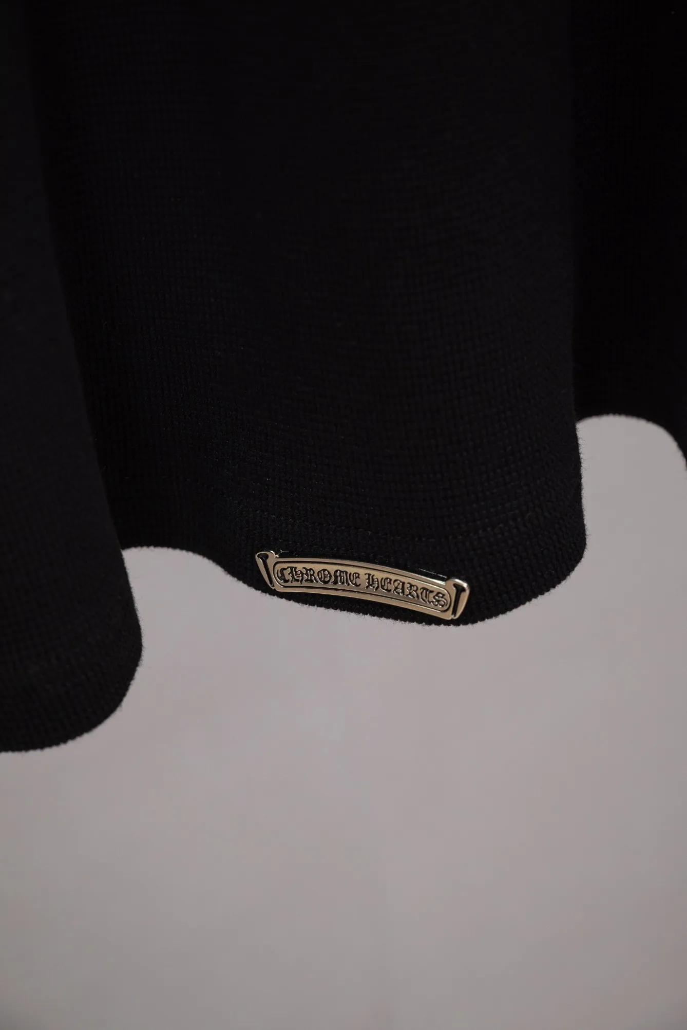 :(G 006) Chrome Hearts/ 【 】Black /Gray 。 【In Stock】S M L （ ） Gray Gray logo Logo Retro Chrome Hearts ，